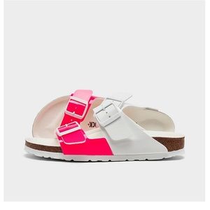 Birkenstock split neon pink. Size 39.